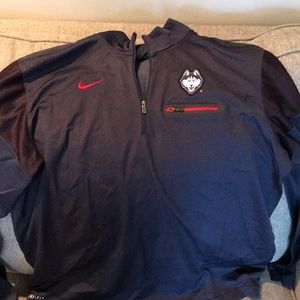 UConn Nike Dri Fir 1/4 Zip